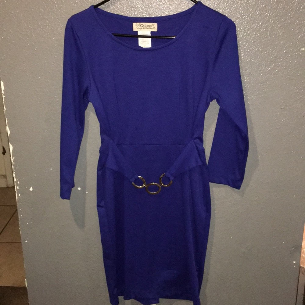 Blue dress never worn before!